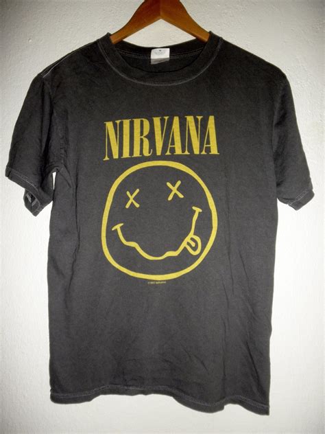 nirvana vintage t shirts